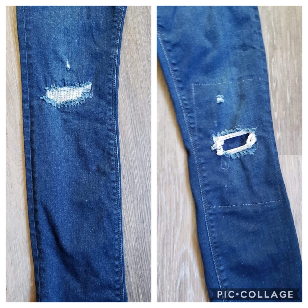 Lolita Skinny Jean With Side Slit Hem. - Picture 8 of 8